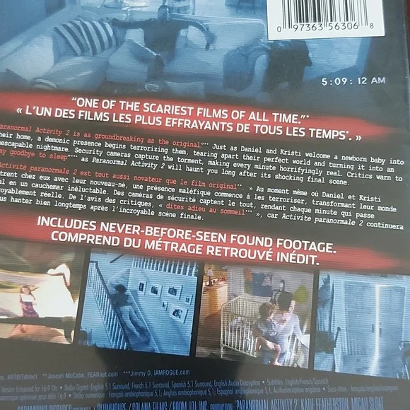 Paranormal Activity 2 DVD - Picture 3 of 5